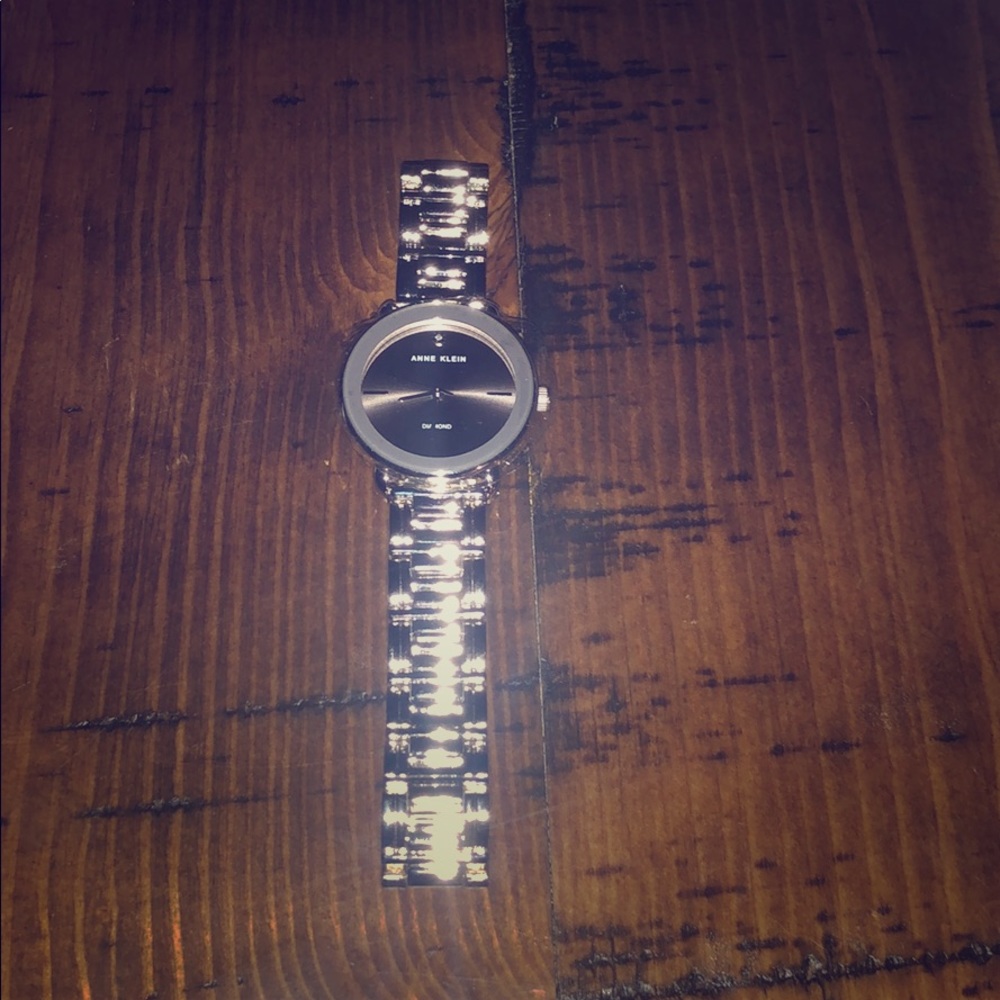 Anne Klein Diamond Collection watch